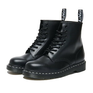 Dr. MARTENS 1460 WHITE STITCH (BLACK) (hN^[}[` 1460 zCgXeb` 8 z[ u[c)yY fB[Xzy8z[ U[u[c ԃf [N ubNzy25SSz