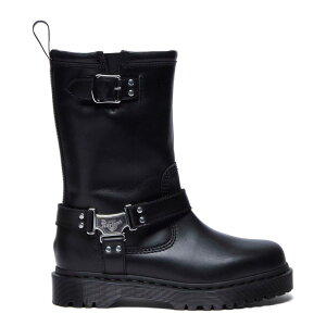 Dr. MARTENS ANISTONE HI RIGGER BOOTS (BLACK) (hN^[}[` AjXg HI K[ u[c)yY fB[XzyJWAu[c oCJ[u[c ~h ubNzy25FWz