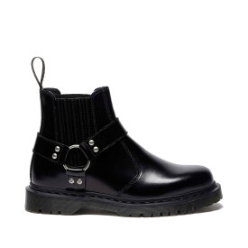 Dr. MARTENS 2976 HARNESS CHELSEA BOOTS (BLACK) (ドクターマーチン 2976 HARNESS チェルシー ブーツ)【メンズ レディース】【チェルシーブーツ ハーネスブーツ アナリンレザー ブラック】【25FW】
