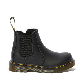 【20％OFF】Dr. MARTENS 2976 TODDLER CHELSEA BOOT (BLACK) (ドクターマーチン 2976 トドラー チェルシー ブーツ)【キッズ】【チェルシーブーツ キッズ サイドゴア レザー 定番 ブラック】【25FW】