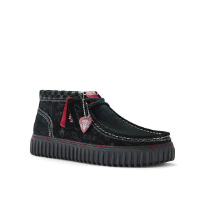 Clarks Torhill Hi x StrangerThings (ubN) (N[NX g[qnC x XgW[VOX)yY fB[XzyV[Y u[c XEF[h AEghA R{ ubNzy25FWz