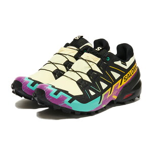 SALOMON SPEEDCROSS 6 GORE-TEX (Transparent Yellow / Black / Waterfall) (T Xs[hNX 6 SAebNX)yYzygCjO h Obv ϋv NbV 萫 CG[zy25FW