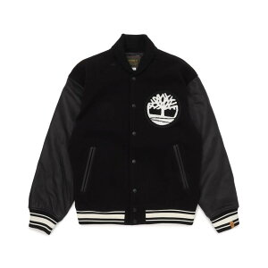 �y20��OFF�zTimberland [TOKYO DESIGN COLLECTIVE] Varsity Jacket (�u���b�N) (�e�B���o�[�����h [�g�E�L���E �f�U�C�� �R���N�e�B�u] �o�[�V�e�B �W���P�b�g)�y�����Y ���f�B�[�X�z�y�W���P�b�g ���U�[ ���� 