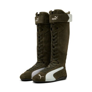 y\z1128ȍ~\yԕiLZszPUMA SPEEDCAT BOOT WNS (DARK OLIVE-FROSTED IVORY) (v[} EBY Xs[hLbg u[c)yfB[XzyXj[J[ u[c hCr