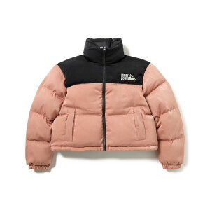 FIRST DOWN SHORT BUBBLE DOWN JKT (PINK) (�t�@�[�X�g�_�E�� �V���[�g �o�u���_�E���W���P�b�g)�y���f�B�[�X�z�y�V���[�g�_�E�� ���o�[�V�u�� �T�e�� �ۉ��� �y�� �s���N�z�y25FW�z