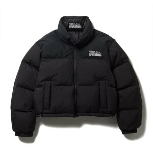 FIRST DOWN SHORT BUBBLE DOWN JKT MICROFT(R) (BLACK) (�t�@�[�X�g�_�E�� �V���[�g �o�u���_�E���W���P�b�g �}�C�N���t�g)�y���f�B�[�X�z�y�V���[�g�_�E�� ���� �h�� �ۉ��� �u���b�N�z�y25FW�z