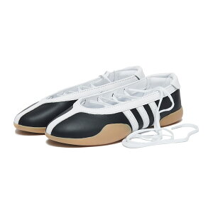 adidas Originals TAEKWONDO MEI BALLET(Core Black / Cloud White / Gum)(アディダス オリジナルス テコンドー メイ バレエ)【レディース】【バレエコア フラットシューズ スニーカー シューレース付き】【25SS】