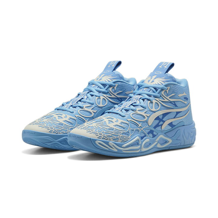 楽天市場】PUMA MB.04 LA FRANCE(Team Light Blue-Cool Mid Gray 