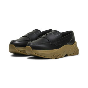 �y���X�g1�_�z�y40��OFF�zPUMA LOAFYR WNS(PUMA Black-GUM)(�v�[�} LOAFYR �E�B�����Y)�y���f�B�[�X�z�y���[�t�@�[ ���� ���U�[ �V�b�N�z�y24FW�z