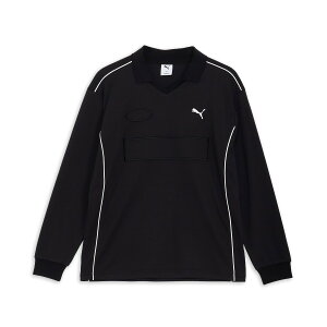 �y40%OFF�zPUMA WORDROBE ESS+ FOOTBALL SHIRT(PUMA BLACK)(�v�[�} ���[�h���[�u ESS�{ �t�b�g�{�[�� �p�C�s���O ���� �V���c)�y�����Y ���f�B�[�X�z�y�t�b�g�{�[���V���c V�l�b�N �ݕt���z�y25SS�z