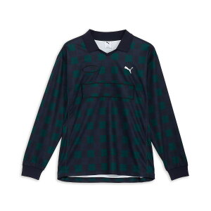 �y40%OFF�zPUMA WORDROBE ESS+ FOOTBALL SHIRT(NEW NAVY)(�v�[�} ���[�h���[�u ESS�{ �t�b�g�{�[�� �p�C�s���O ���� �V���c)�y�����Y ���f�B�[�X�z�y�t�b�g�{�[���V���c V�l�b�N �ݕt���z�y25SS�z