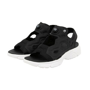 y30%OFFzyc背fB[XTCŶ݁zReebok INSTAPUMP FURY SANDAL(ubN×zCg)([{bN CX^|vt[[ T_)yY fB[XzyXj[J[T_ X|[eB