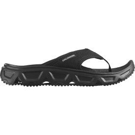 【ポイント10倍 11日1:59まで】SALOMON REELAX BREAK 6.0(Black/Black/Alloy)(サロモン リラックス ブレイク 6.0)【メンズ】【サンダル リカバリー クッション性 アウトドア タウンユース】【24SS】