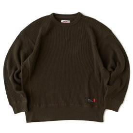 F.A.T HEALTHENTIC(OLIVE)(エフエーティー ヘルセンティック)【メンズ】【スウェット サーマル生地 Healthknit コラボ】【24SS】