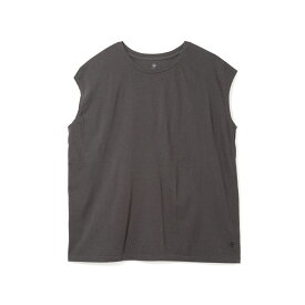 SANDINISTA Cadet Easy Fit Sleeveless Tee(CHARCOAL)(サンディニスタ カデット イージーフィット スリーブレス ティー)【メンズ】【タンクトップ ノースリーブシャツ 刺繍】【24SS】