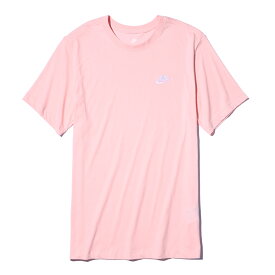 NIKE クラブ Tシャツ(ピンクブルーム)(ナイキ スポーツウェア クラブ メンズ Tシャツ)【メンズ】【半袖 Tシャツ ワンポイント コットン シンプル】【23SS】