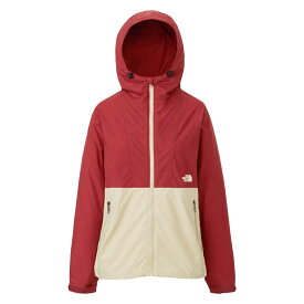 THE NORTH FACE Compact Jacket(アイアンレッド/グラベル)(ザ・ノース・フェイス コンパクト ジャケット)【レディース】【アウター ジャケット アウトドア 撥水加工 防風性】【24SS】