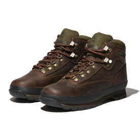 Timberland Euro Hiker Leather(Md Brown Full Grain)(ティンバーランド ユーロ ハイカー レザー)【メンズ】【ブーツ ハイキングブーツ アウトドア 復刻】【23FW】