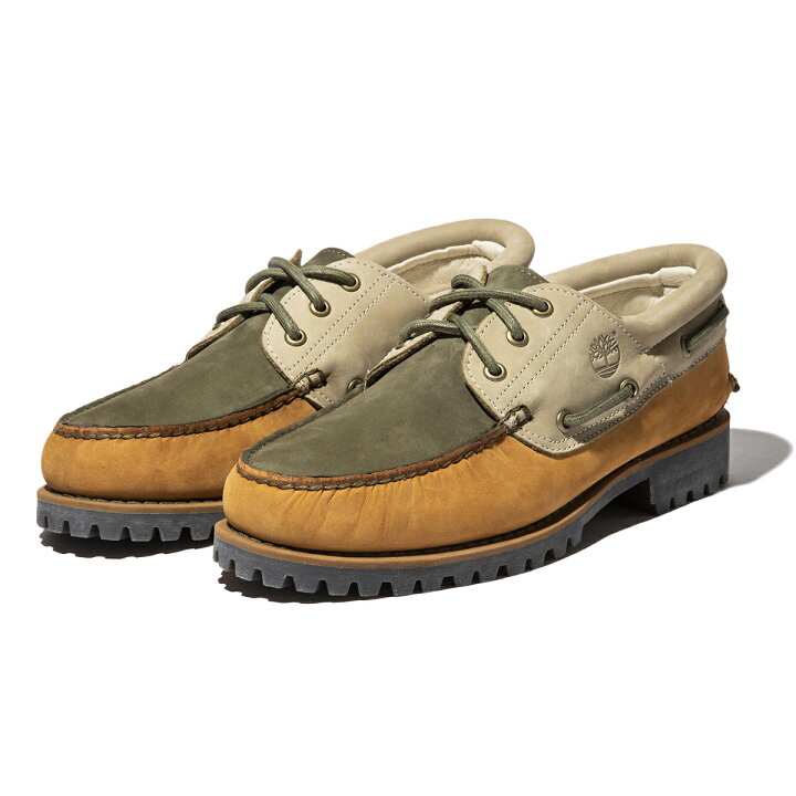 楽天市場】【30%OFF】Timberland 3-Eye Lug Handsewn Boat Shoes(Wheat  