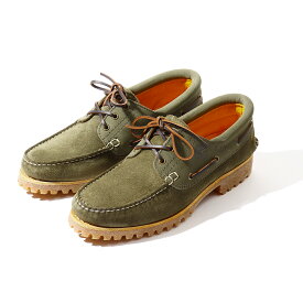 【ポイント10倍 27日9:59まで】Timberland Authentics 3 Eye Classic(DARK GREEN) (ティンバーランド オーセンティック スリーアイ クラシック) 【メンズ】【22SS】