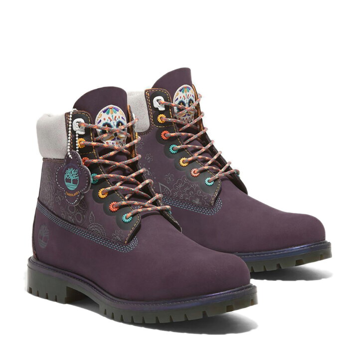 Timberland 6 INCH Heritage ダークパープル