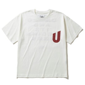 【30%OFF】UMBRO CREW NECK TEE(ホワイト)(アンブロ クルーネック ティー)【メンズ レディース】【半袖Tシャツ UMBRO HOUSE】【24FW】