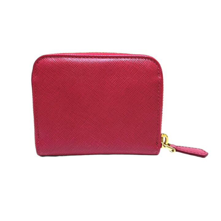 楽天市場】【中古美品】PRADA プラダ サフィアーノ コンパクト 
