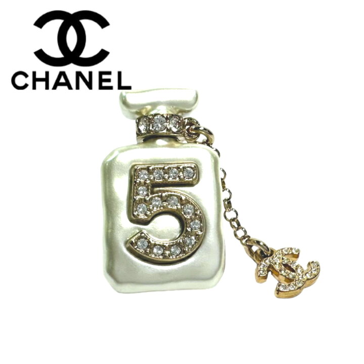 楽天市場】【未使用品】CHANEL シャネル 香水瓶 ブローチ No.5 ライン  