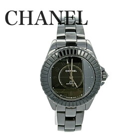 【中古】 CHANEL シャネル J12 33mm 黒セラミック 自動巻き レディース 腕時計 H6784