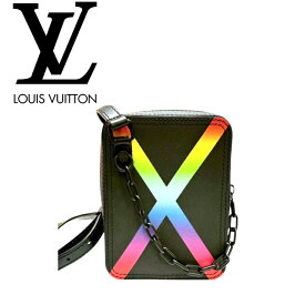 【中古良品】LOUIS VUITTON ルイヴィトン ダヌーブ メッセンジャー タイガ メンズ M30332
