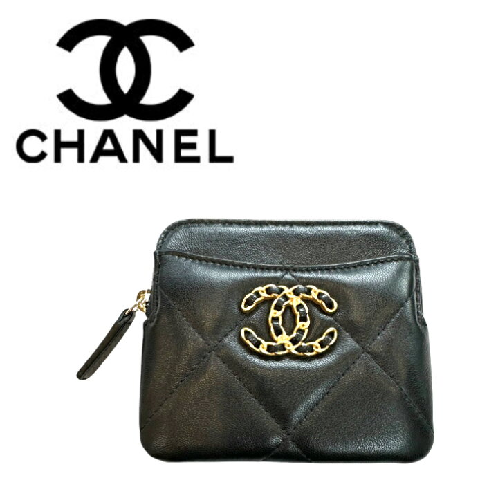 楽天市場】【中古美品】CHANEL シャネル 19ジップ ファスナー コイン  