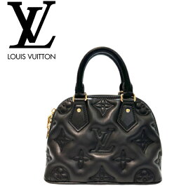 【中古美品】LOUIS VUITTON ルイヴィトン アルマソフトBB M59793 ブラック ハンドバッグ ショルダーバッグ 2WAY レディース
