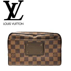 【中古美品】LOUIS VUITTON ルイ・ヴィトン N41101 バムバッグ・ブルックリン ショルダーバッグ ボディバッグ ブラウン