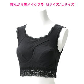 【クーポン配布中!】【定形外送料無料】寝ながら美メイクブラ M/L ニーズ ナイトブラ ブラ 機能性衣類 バストアップ バストアップメンテノンワイヤー ワキ肉スッキリ 寝ている間 寝ながら 睡眠時 クロスサポート バスト 谷間 美胸 立体