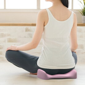 【クーポン最大600円OFF!】あす楽!!【送料無料】Cellsh 骨盤ホールドクッション サンファミリー 約D21.5×W31.5×H7.2cm 骨盤 ホールド ポジション 美尻 トレーニング 内転筋 骨盤底筋 刺激 椅子 腰 クッション 骨盤まわり オフィス テレワーク ストレッチ 増田先生