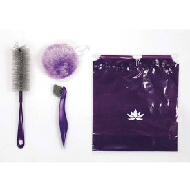 【クーポン最大550円OFF!】【送料無料】お墓洗い3点セット コジット お墓 掃除 初心者 簡単 お掃除 墓石クリーナー 花筒ブラシ 墓石溝ブラシ 3点セット 持ち運びに便利な 巾着袋 付き 極細繊維で汚れをキャッチ 水垢やヌメリ 底まできれい 細かい溝 太い溝 V字カット ブラシ