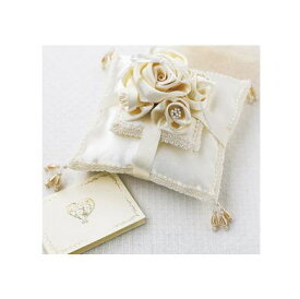 【クーポン最大600円OFF!】【定形外送料無料】ハマナカ ウェディングキット Wedding Rose (ウェディングローズ) ローズのベールリングピロー H431-132 結婚式 ローズの花束 薔薇 リングピロー ウェディング 二次会 手作り ハンドメイド 贈り物 お祝 結婚祝い