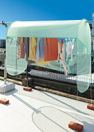 【花粉対策】【クーポン配布中!】在庫あり!!【送料無料】雨よけランドリーテント コジット 洗濯物 雨よけ…