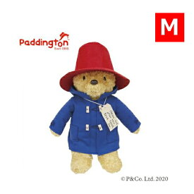 パディントン ベア ぬいぐるみ M 182013 37cm 吉徳 くま クマ 熊 帽子 コート 着脱可 イギリス 英国 くまのパディントン 子供 幼児 映画 キッズ ロンドン インテリア 人形 ドール