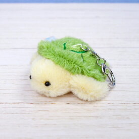 【クーポン最大600円OFF!】在庫あり!!【定形外送料無料】海中散歩 ぽちゃまるキーチェーン カメ 047686 約4～8cm 内藤デザイン研究所 手のひらサイズ さらさら 触り心地抜群 ぬい撮り 動物 人形 かわいい 可愛い 子供 キーホルダー ぬいぐるみ プレゼント ギフト