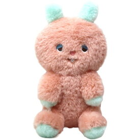 【クーポン最大550円OFF!】【定形外送料無料】onemuchans おすわりマスコットS RABBIT ACCENT ぬいぐるみ うさぎ ウサギ 動物 ピーチ 桃色 もこもこ ふかふか 癒し おすわりタイプ うさぎグッズ ますこっと ふわふわ 可愛い かわいい 子ども プレゼント レトロ