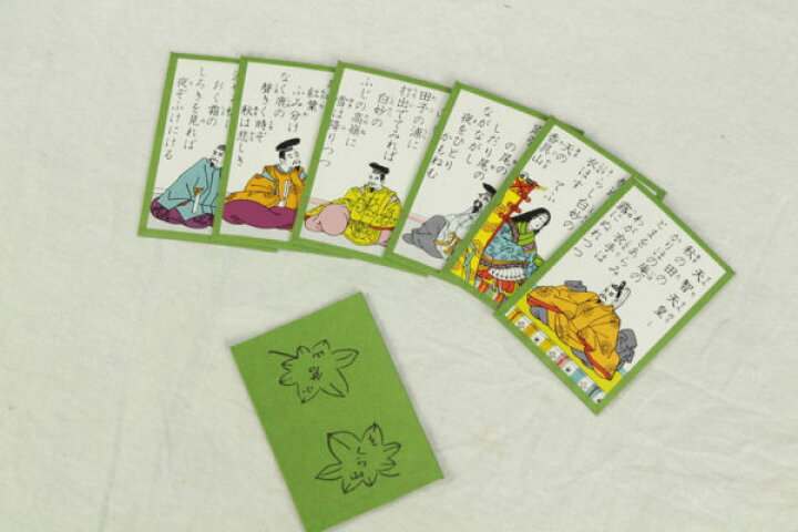 あす楽 小倉百人一首 板かるた 豪華愛蔵版 かるた 百人一首 競技用 読み札 新年 新春 遊び 札遊び お正月 ちはやふる お1人様1点限り