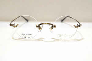 John Lennon ジョンレノン JL-1127 col.3 ふちなしメガネフレーム新品めがね眼鏡サングラスメンズレディース男性用女用リムレスふちなし