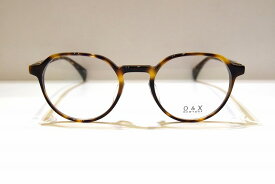 O&X? OP-J59 col.06メガネフレーム新品めがね眼鏡サングラスメンズレディース男性用女性クラシッククラウンパントべっ甲柄