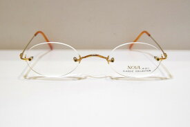 NOVA(ノバ)H-311 col.G一山式ヴィンテージメガネフレーム新品めがね眼鏡サングラスメンズレディース男性用女性クラシックふちなし
