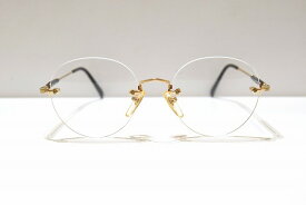 SPALDING（スポルディング）BROS BS-130 col.GPヴィンテージメガネフレーム新品めがね眼鏡サングラスふちなしクラシック