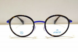 JISCO（ジスコ）FREDERIC col.HVBLメガネフレーム新品めがね眼鏡サングラスラウンド内巻きかわいいメンズレディース