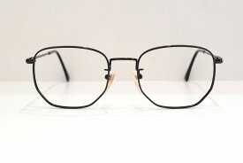 OEM用 No.43 BLACKヴィンテージメガネフレーム新品ボストン型めがね眼鏡サングラスクラシック日本製メンズレディース