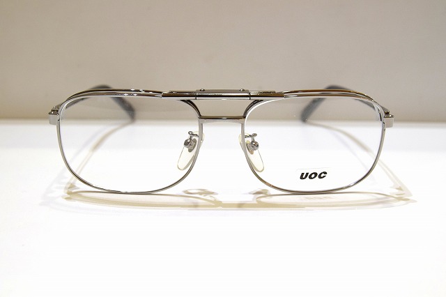 単式跳ね上げ UOC 11 col.GRヴィンテージメガネフレーム新品めがね眼鏡サングラスメンズレディース男性用女性用 | King メガネ