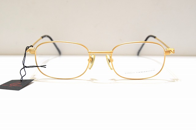 YOHJI YAMAMOTO（ヨージヤマモト）51-4107 col.1ヴィンテージメガネフレーム新品めがね眼鏡サングラスメンズレディース